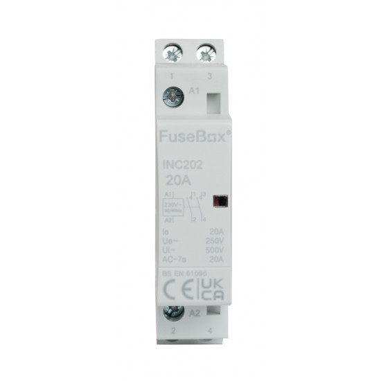 Fusebox 20A 2P NO Contactor Fusebox 20A 2P NO Contactor