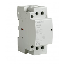 Fusebox 40A 2P NO Contactor