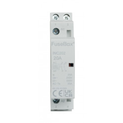 Fusebox 20A 2P NO Contactor