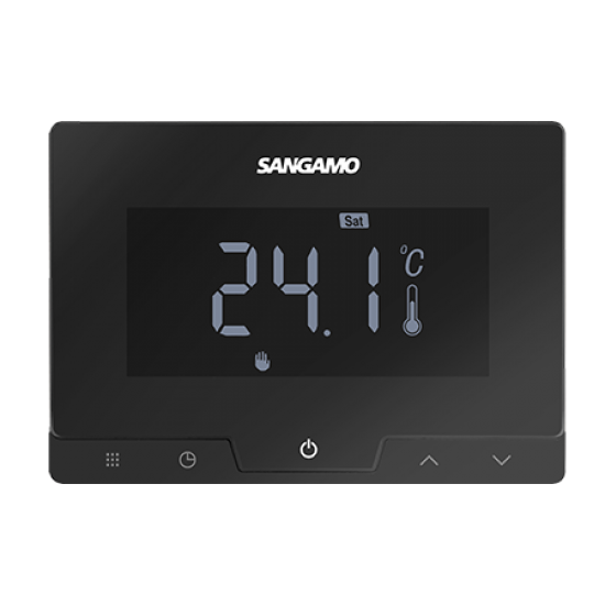 Sangamo WiFi Room Thermostat-Black
