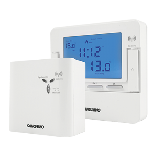 Sangamo RF Digital Programmable Room Thermostat Sangamo RF Digital Programmable Room Thermostat