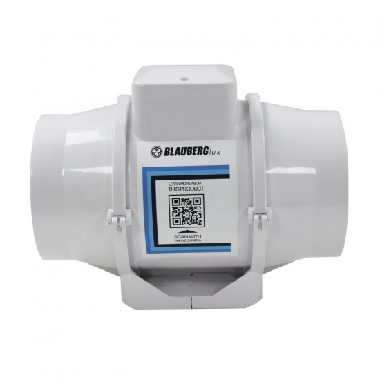 Blauberg Turbo E 100mm In Line Fan/Timer