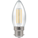 LED (D) Filament Candle Lamp 5w BC WW LED (D) Filament Candle Lamp 5w BC WW