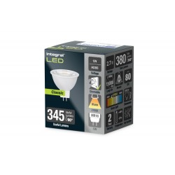 Integral LED 380LM MR16 12v Dimmable Lamp WW