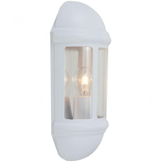 Ansell Latina 42w E27 Half Lantern White Ansell Latina 42w E27 Half Lantern White