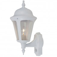 Ansell Latina 42w E27 Wall Lantern c/w PIR White