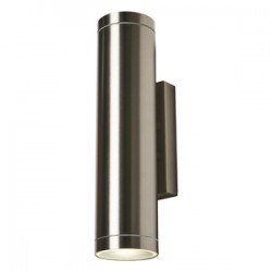 Zink Brean Up & Down GU10 Wall Light (SS)