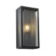 Zink Cuba E27 Box Lantern, Mesh Insert (BLK)