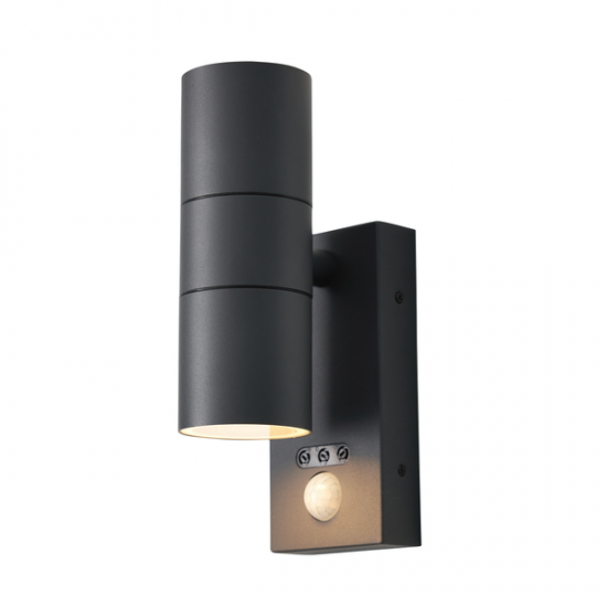 Zink Leto 2xGU10 PIR Up/Down Light (AN)