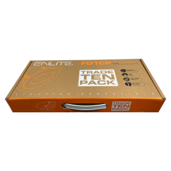 ENLITE IP65 6watt CCT Fire Rated Downlight 10 Pack