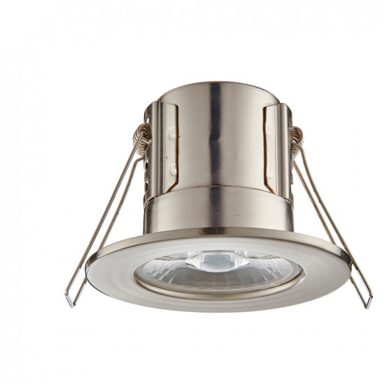 Saxby Shield ECO 4watt CW Downlight S/Nickel Saxby Shield ECO 4watt CW Downlight S/Nickel