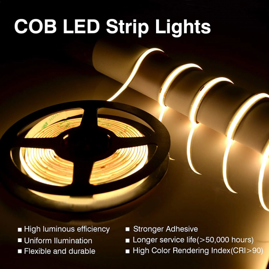 Ener-J 24v LED COB Strip DL (10w/m)