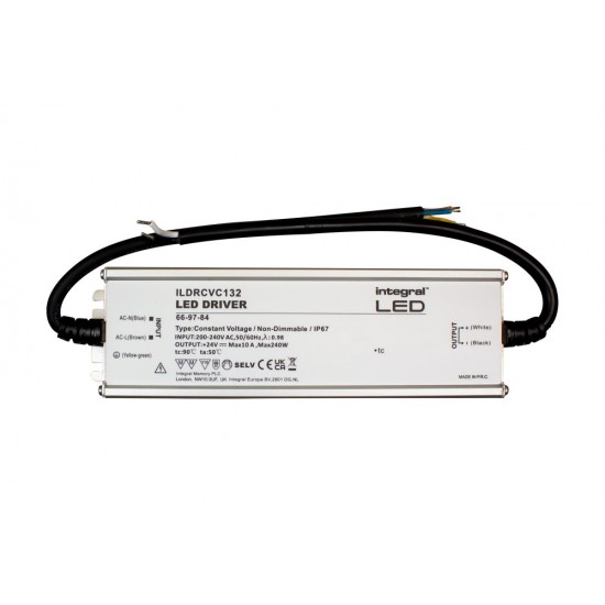 INT 24v IP67 240watt LED Driver (Constant Voltage)