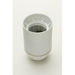 ES Plastic Lampholder 10mm Entry-Plain