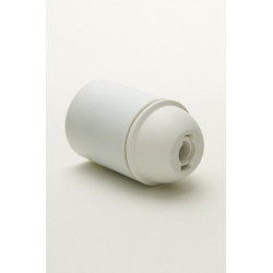 ES Plastic Lampholder 10mm Entry-Plain