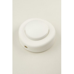 2A In Line Foot Switch-White