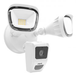 ESP FORT Wi-Fi Smart Camera with Lights - White