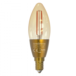 L2H Filament WIFI SES Candle Lamp