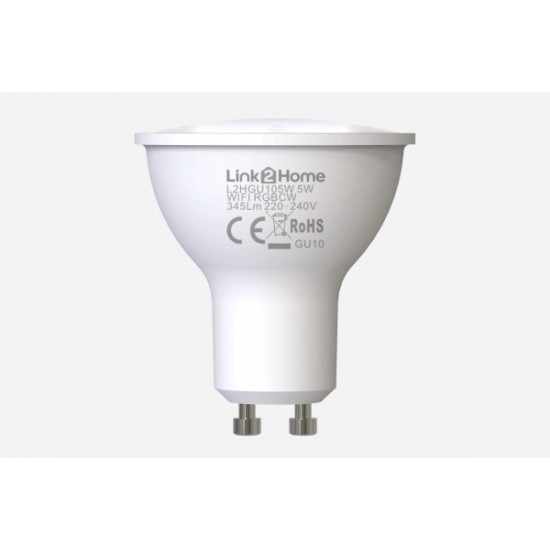 L2H White & RGB GU10 Lamp