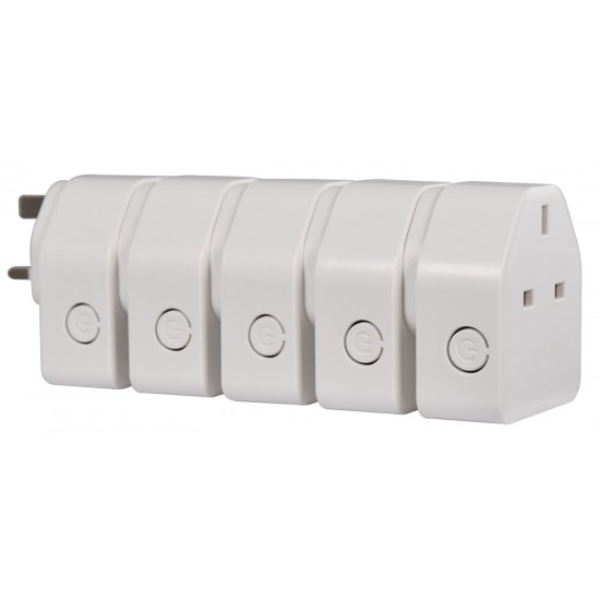 Mercury RC5 RF Remote Control Socket Set (5) Mercury RC5 RF Remote Control Socket Set (5)