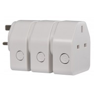 Mercury RC3 RF Remote Control Socket Set (3)