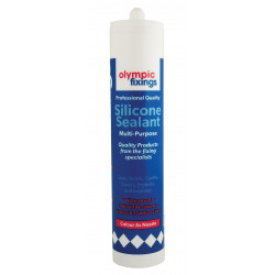 Olympic Silicone Sealant 295ml (White)