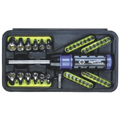 CK Ratchet Bit & Socket Set (46 Piece)