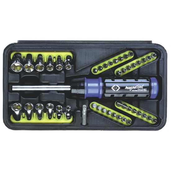 CK Ratchet Bit & Socket Set (46 Piece)