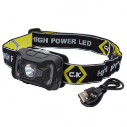 CK USB Rechargeable LED Head Torch