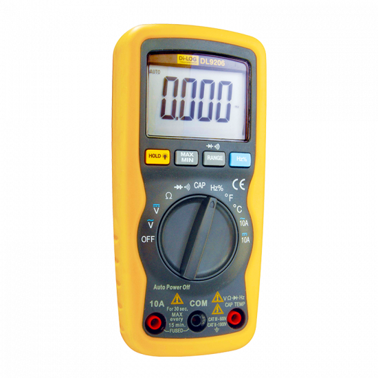 Di Log Compact Auto Ranging Digital Multimeter (DL9206)