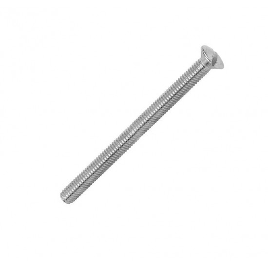 M3.5 x 50mm Nickel Plated Screw (Per100) M3.5 x 50mm Nickel Plated Screw (Per100)