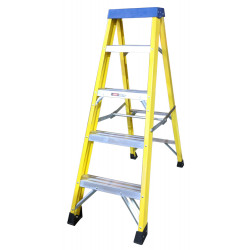 5 (4+1) Tread Fibreglass Step Ladder