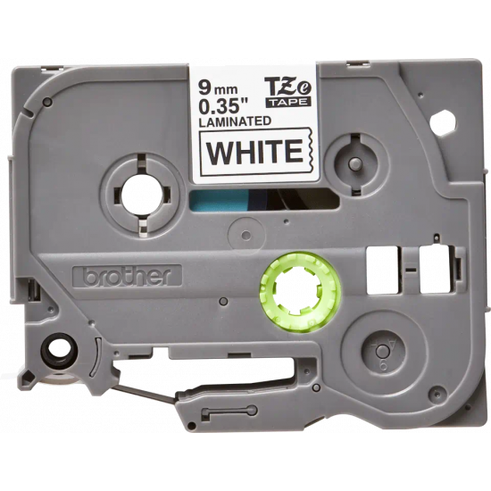 TZE-221 9mm Tape Black on White 8m