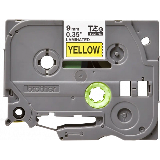 TZE-621 9mm Tape Black on Yellow 8m