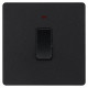 BG Evole 20amp DP Switch/LED Matt Black BG Evole 20amp DP Switch/LED Matt Black