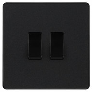 BG Evolve 2G 2W Switch Matt Black