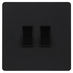 BG Evolve 2G 2W Switch Matt Black