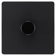 BG Evolve 1G Dimmer Switch P/P Matt Black