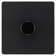 BG Evolve 1G Dimmer Switch P/P Matt Black