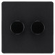 BG Evolve 2G Dimmer Switch P/P Matt Black BG Evolve 2G Dimmer Switch P/P Matt Black