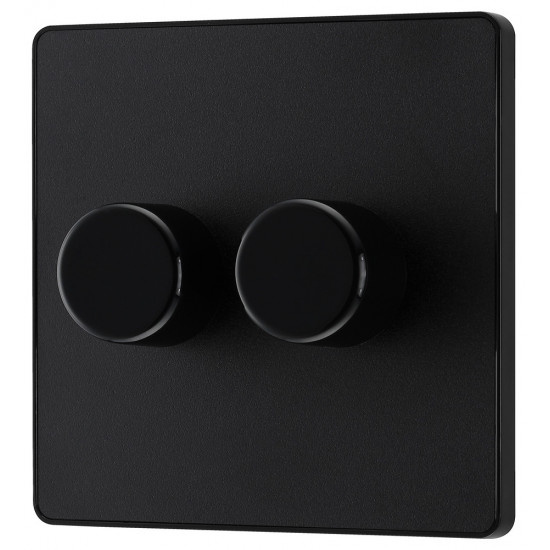 BG Evolve 2G Dimmer Switch P/P Matt Black