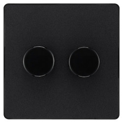 BG Evolve 2G Dimmer Switch P/P Matt Black