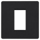 BG Evolve 1M Euro Module Plate (1G) Matt Black BG Evolve 1M Euro Module Plate (1G) Matt Black