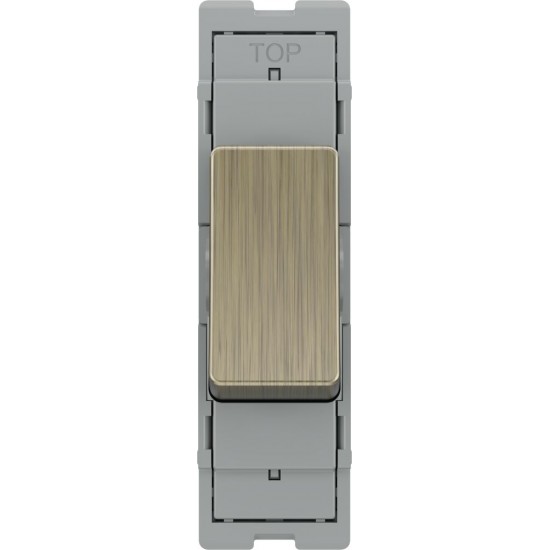 BG Grid Lite Antique Brass 20A Intermediate Module