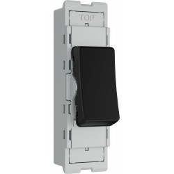 BG Grid Lite Matt Black 20A 2Way Module