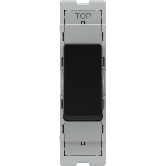 BG Grid Lite Matt Black 20A 2Way Module