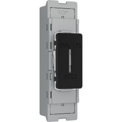 BG Grid Lite Matt Black 20A Em/Light Test Module