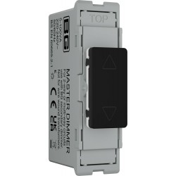 BG Grid Lite Matt Black 100watt Dimmer Module