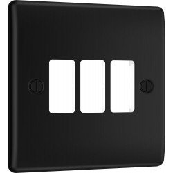 BG Grid Lite Matt Black 3G Cover