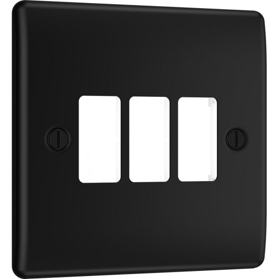 BG Grid Lite Matt Black 3G Cover